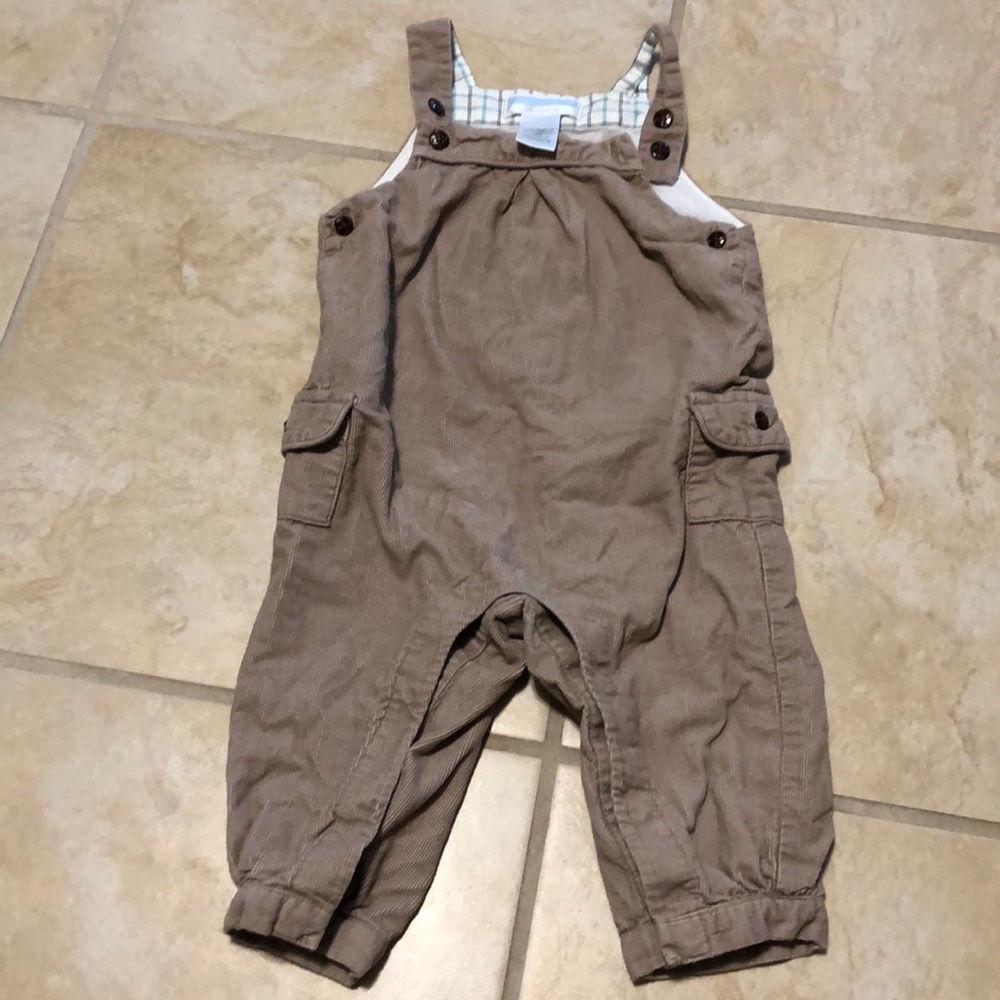 Janie & Jack baby corduroy overalls